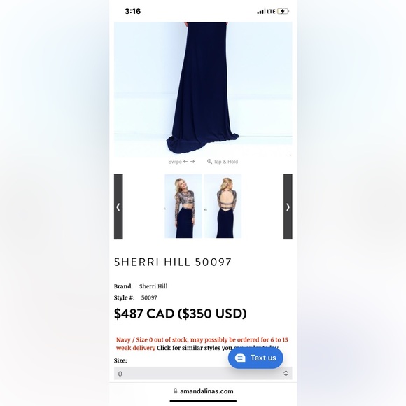 Size 0 - Picture 4 of 4